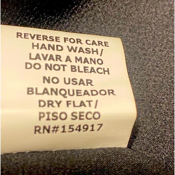 VINE & LOVE  Black Silky Blouse Long Sleeves - Picture 6 of 6